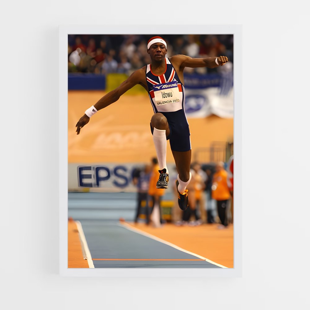 Poster Triple jump – affiche Athlétisme (vue 3)